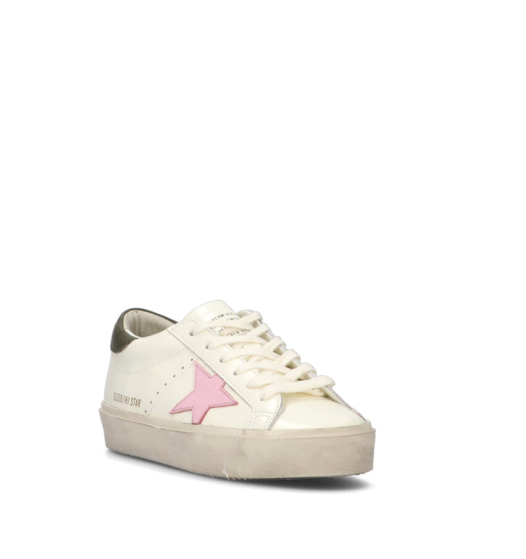 GOLDEN GOOSE HI STAR CLASSIC WITH LIST Sneaker donna