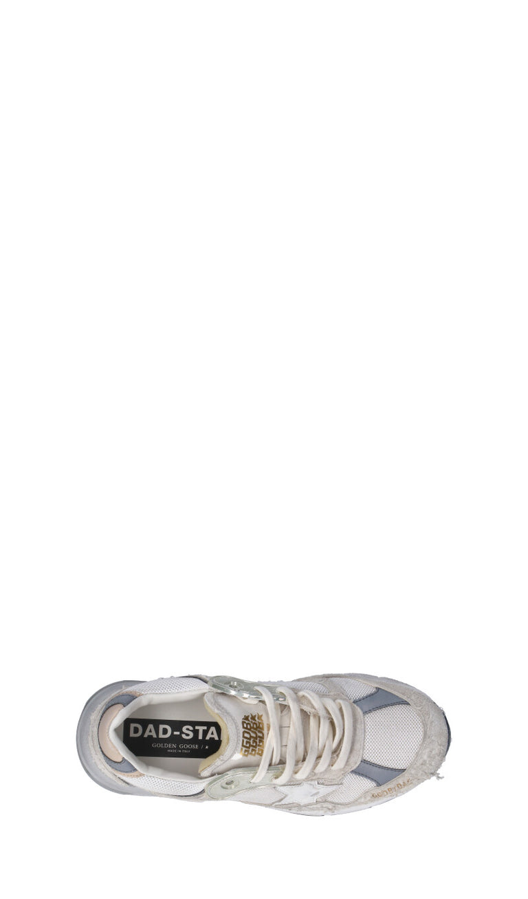GOLDEN GOOSE Sneaker donna bianca/argento in pelle