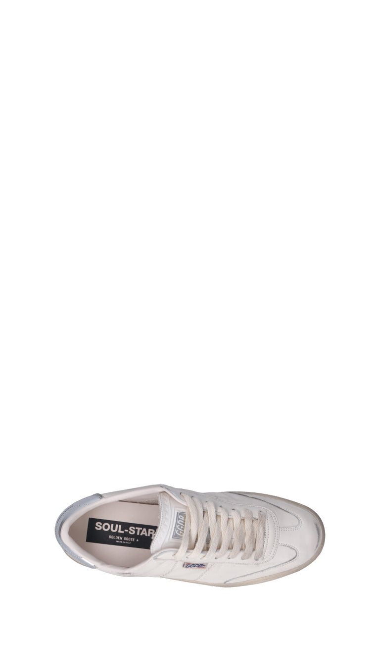 GOLDEN GOOSE - SOUL STAR Sneaker donna bianca/argento in pelle