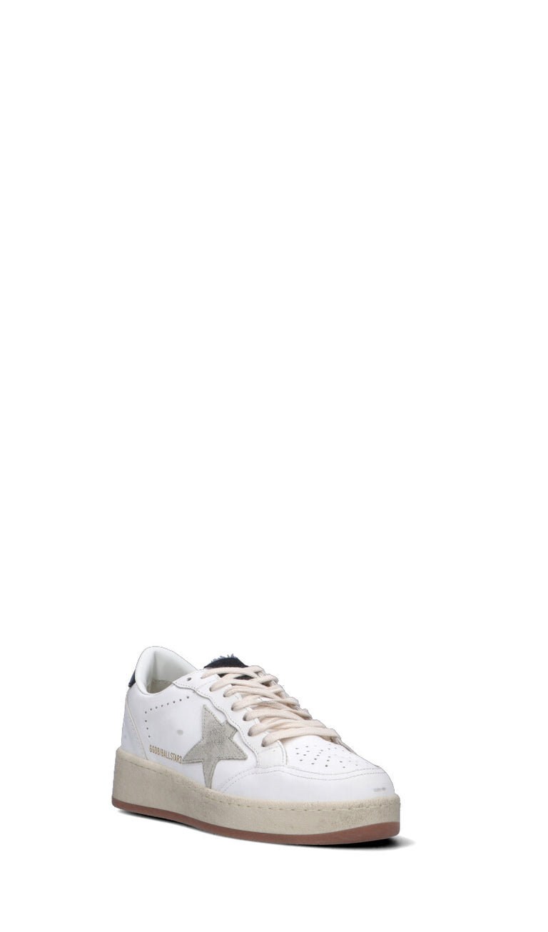 GOLDEN GOOSE - BALLSTAR 2 Sneaker donna bianca/nera in pelle