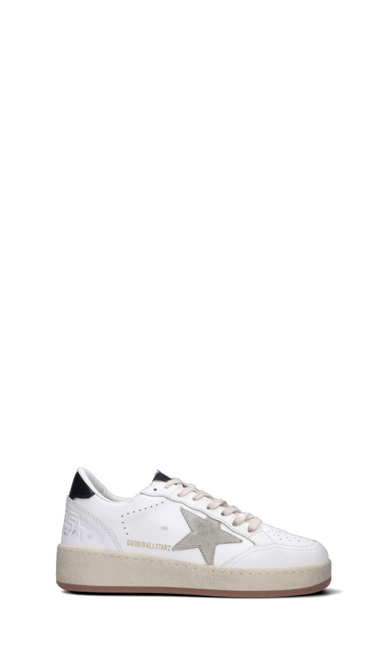 GOLDEN GOOSE - BALLSTAR 2 Sneaker donna bianca/nera in pelle