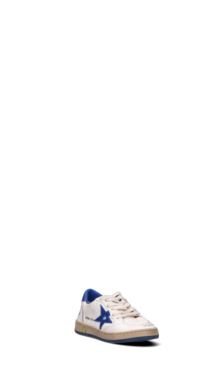 GOLDEN GOOSE BALL STAR NEW Sneaker bimbo bianca/blu in pelle