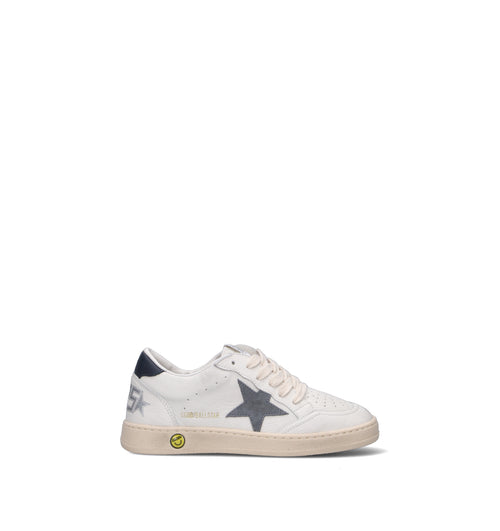 GOLDEN GOOSE BALL STAR NEW Sneaker bimbi bianca in pelle