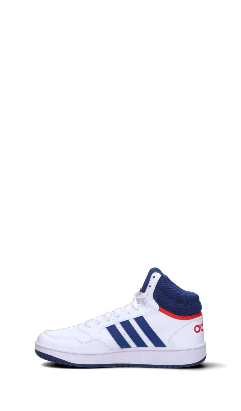 ADIDAS - HOOPS MID 3.0 K Sneaker uomo bianca/blu