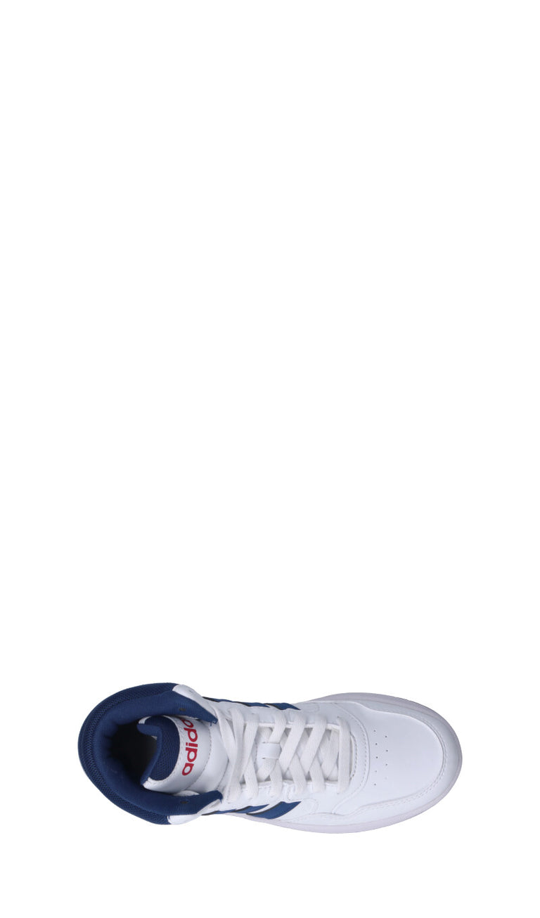 ADIDAS - HOOPS MID 3.0 K Sneaker uomo bianca/blu