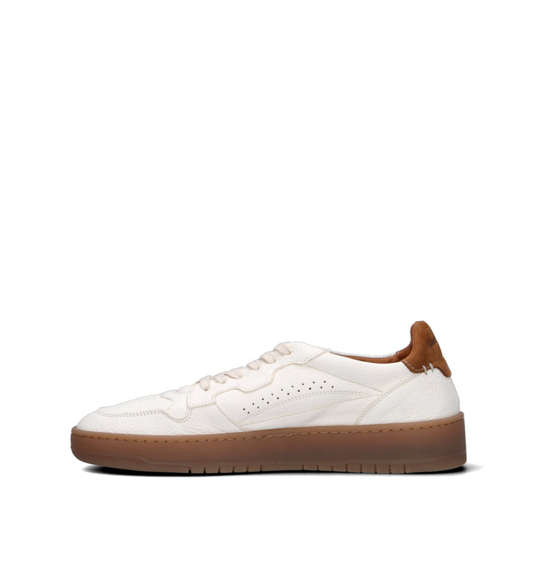 LEMARGO Sneaker uomo bianca in pelle