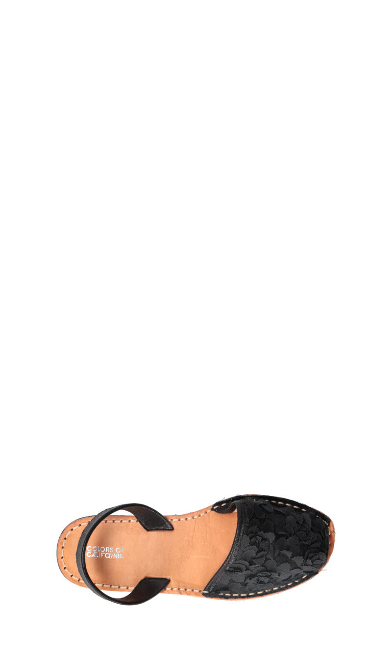 COLORS OF CALIFORNIA Sandalo donna nero