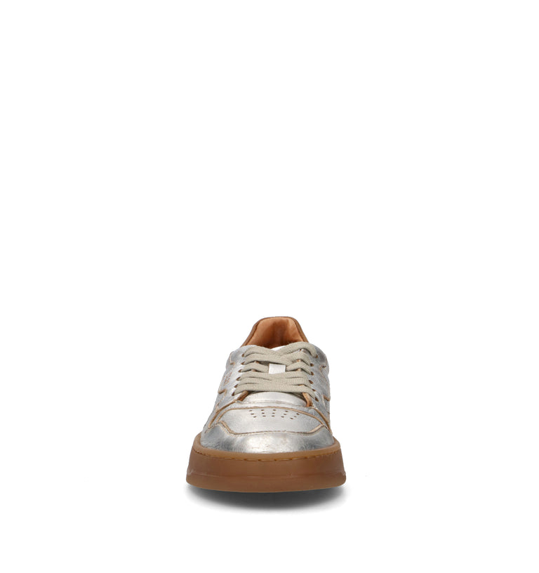 LEMARGO Sneaker donna argento in pelle