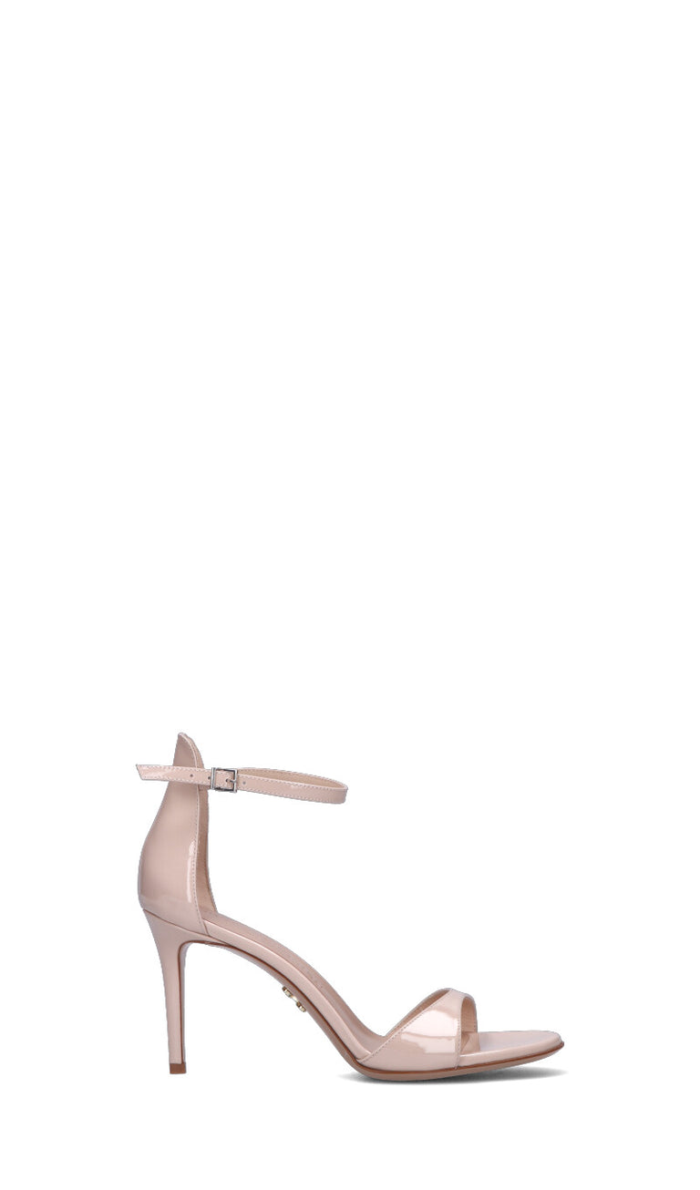 SERGIO LEVANTESI Sandalo donna rosa in pelle