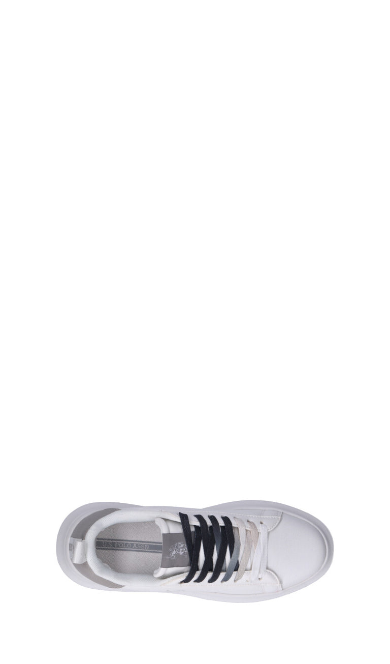 U.S. POLO ASSN. Sneaker donna bianca/argento