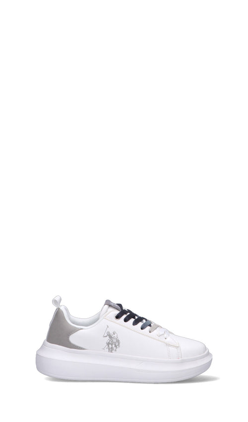 U.S. POLO ASSN. Sneaker donna bianca/argento