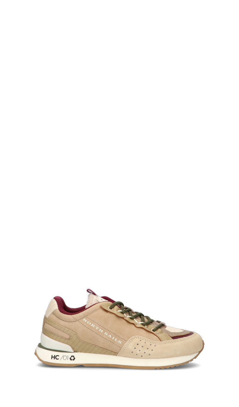 NORTH SAILS Sneaker donna beige in pelle
