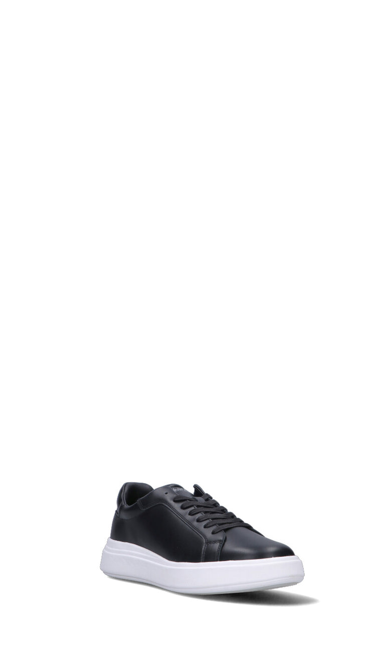 CALVIN KLEIN Sneaker uomo nera in pelle