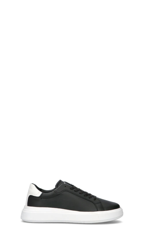 CALVIN KLEIN Sneaker uomo nera in pelle