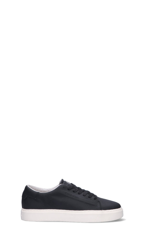 CALVIN KLEIN Sneaker uomo nera in pelle