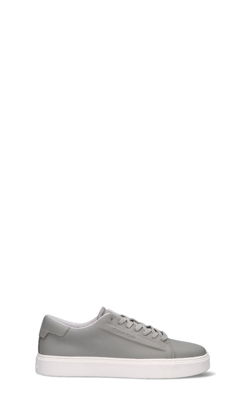 CALVIN KLEIN Sneaker uomo grigia in pelle