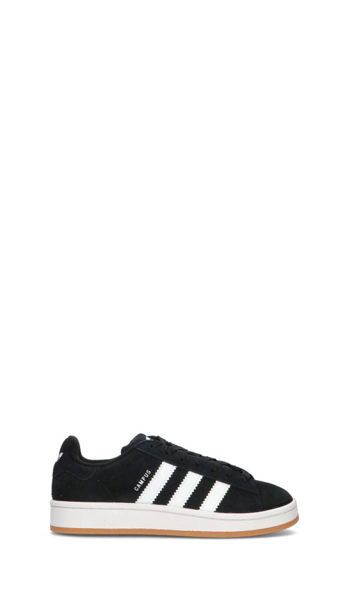 ADIDAS - CAMPUS Sneaker ragazzo nera in suede