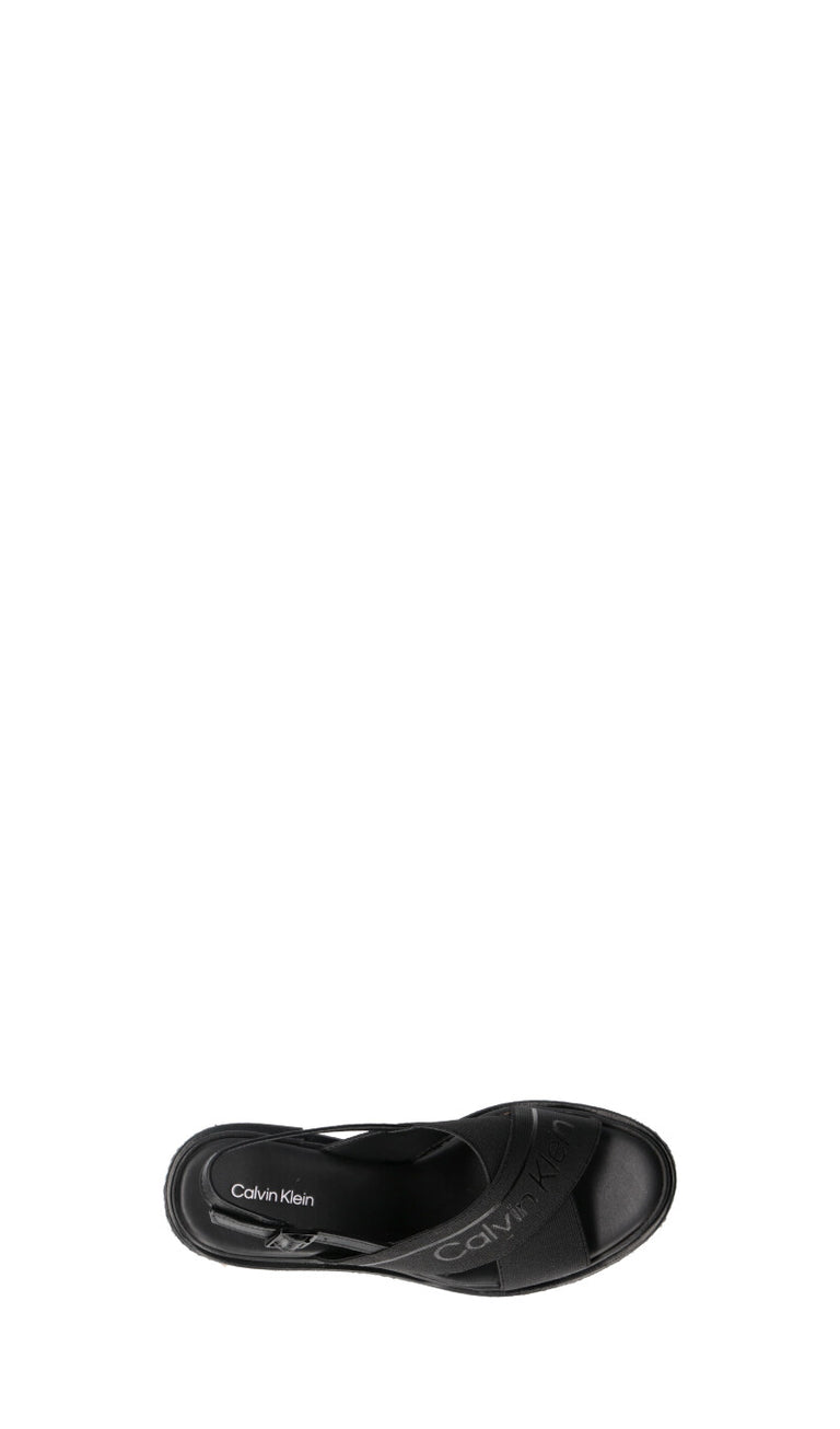CALVIN KLEIN Zeppa donna nera