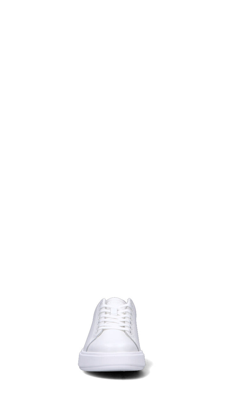 CALVIN KLEIN JEANS Sneaker uomo bianca/grigia in pelle