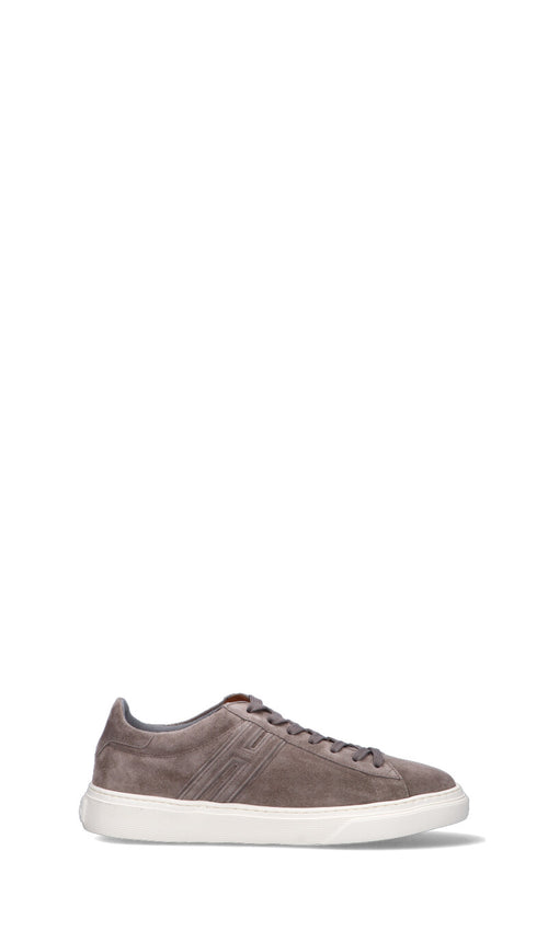 HOGAN Sneaker uomo grigia in suede