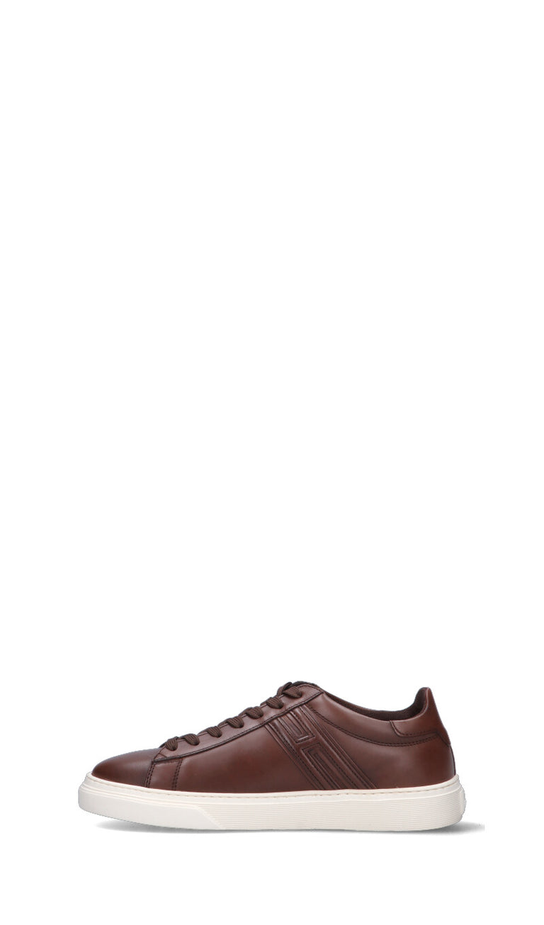 HOGAN Sneaker uomo marrone in pelle