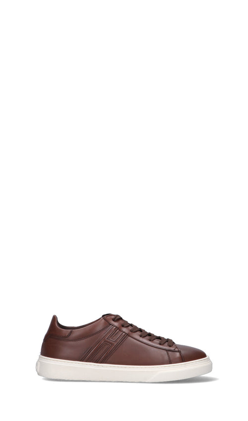 HOGAN Sneaker uomo marrone in pelle