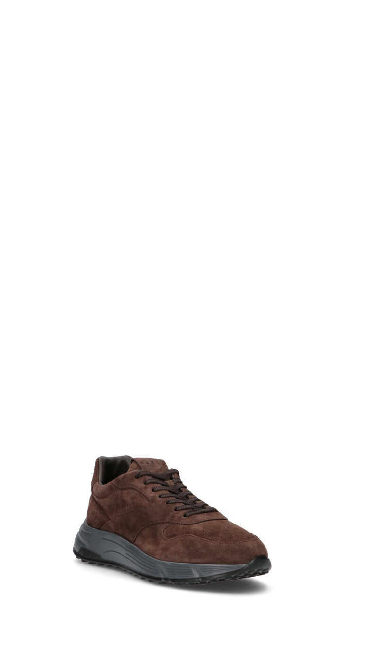 HOGAN - HYPERLIGHT Sneaker uomo marrone in suede