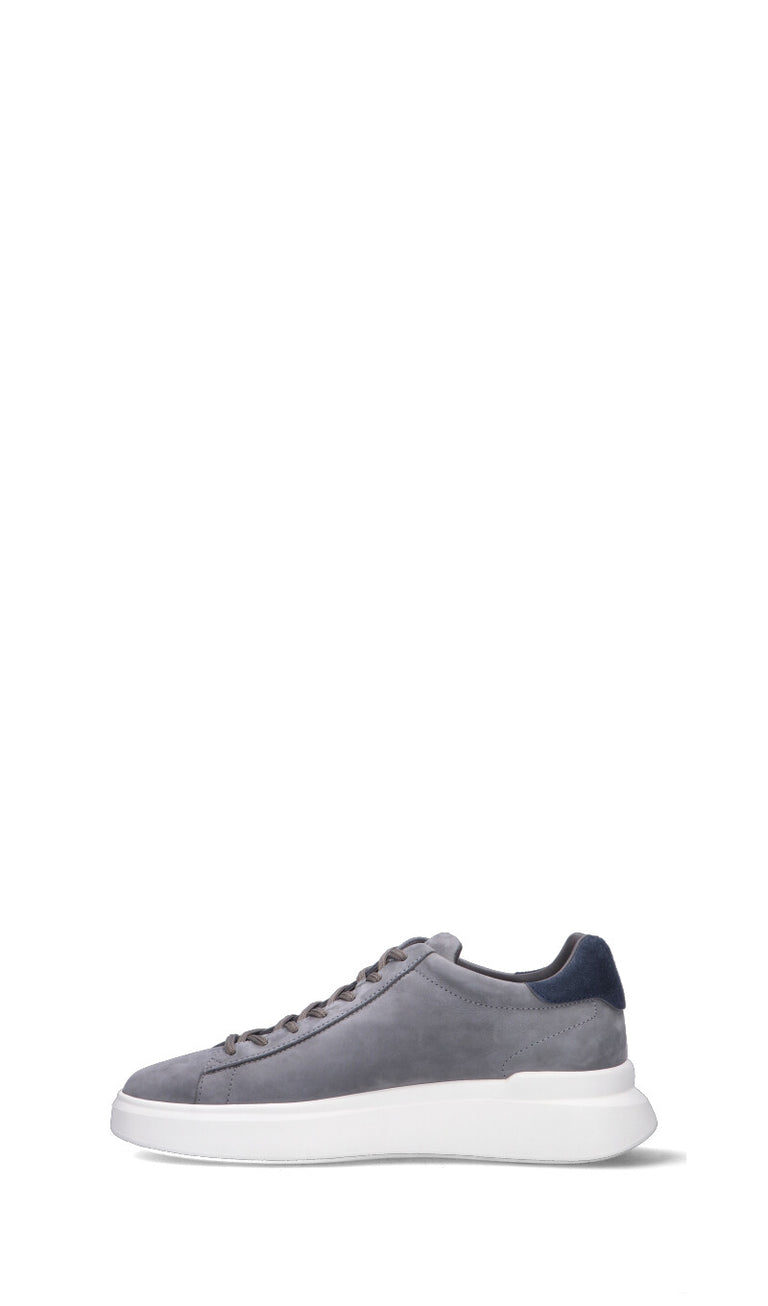 HOGAN - H580 Sneaker uomo grigia in nabuk