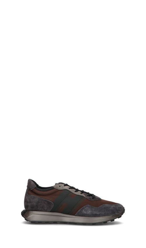 HOGAN Sneaker uomo marrone/nera in pelle