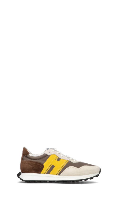 HOGAN Sneaker uomo marrone/gialla