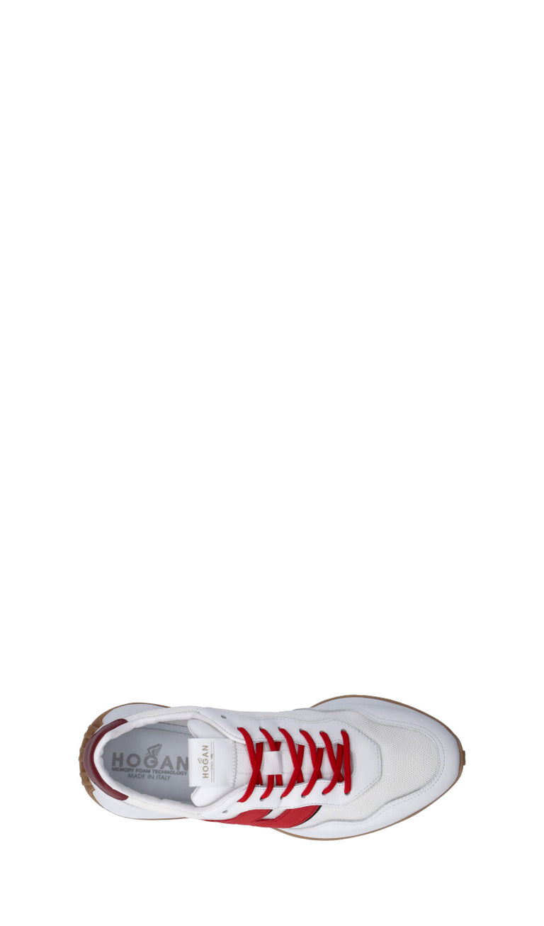 HOGAN Sneaker uomo bianca/rossa