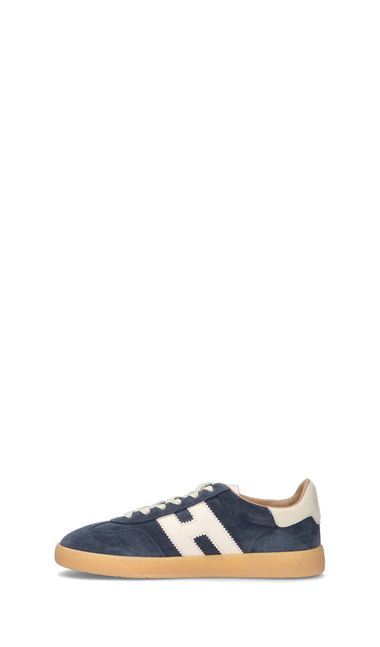 HOGAN - COOL Sneaker uomo blu in suede