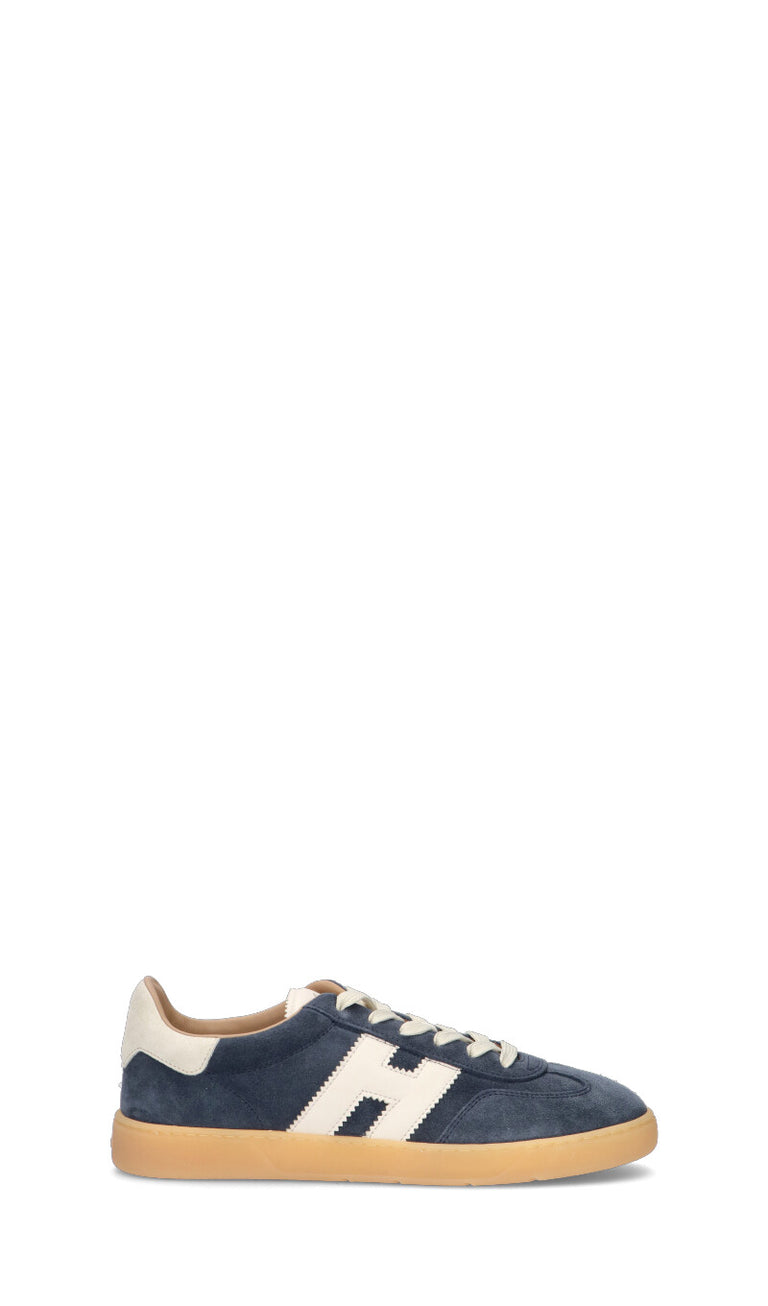 HOGAN - COOL Sneaker uomo blu in suede