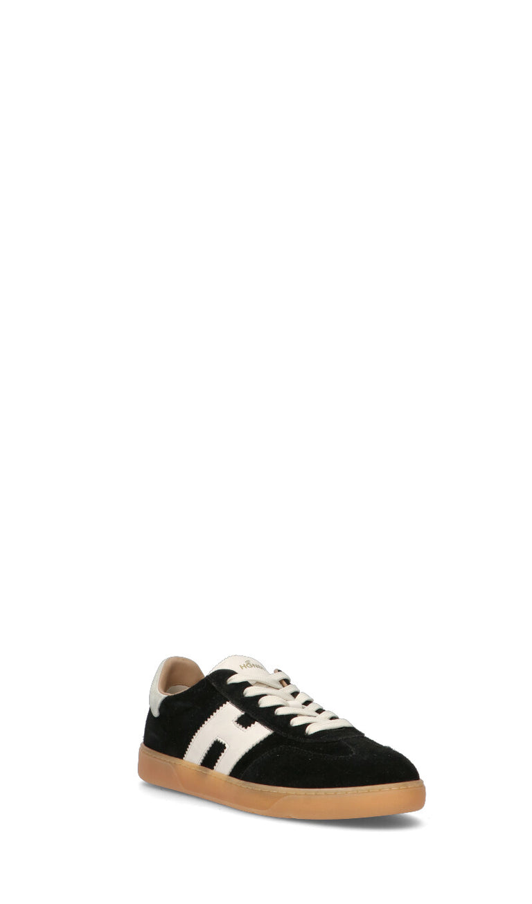 HOGAN Sneaker uomo nera in suede