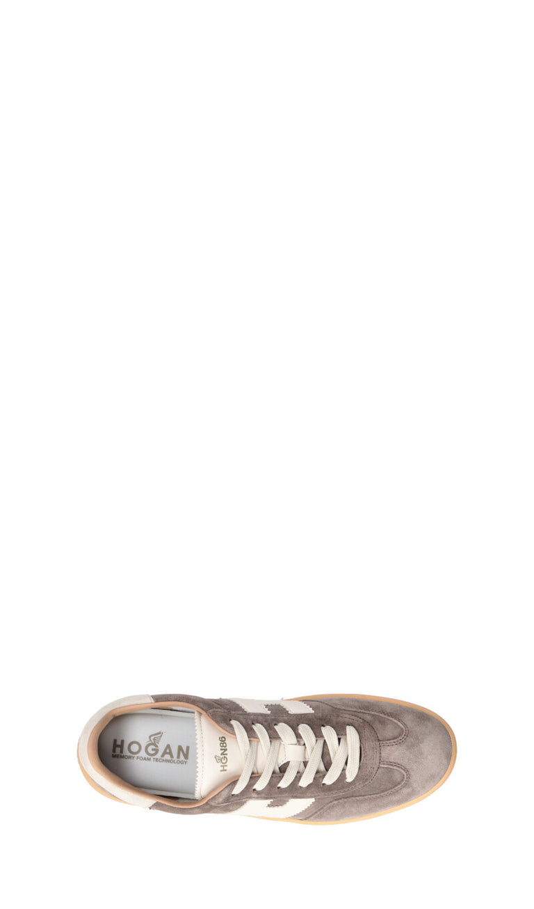 HOGAN - COOL Sneaker uomo grigia in suede