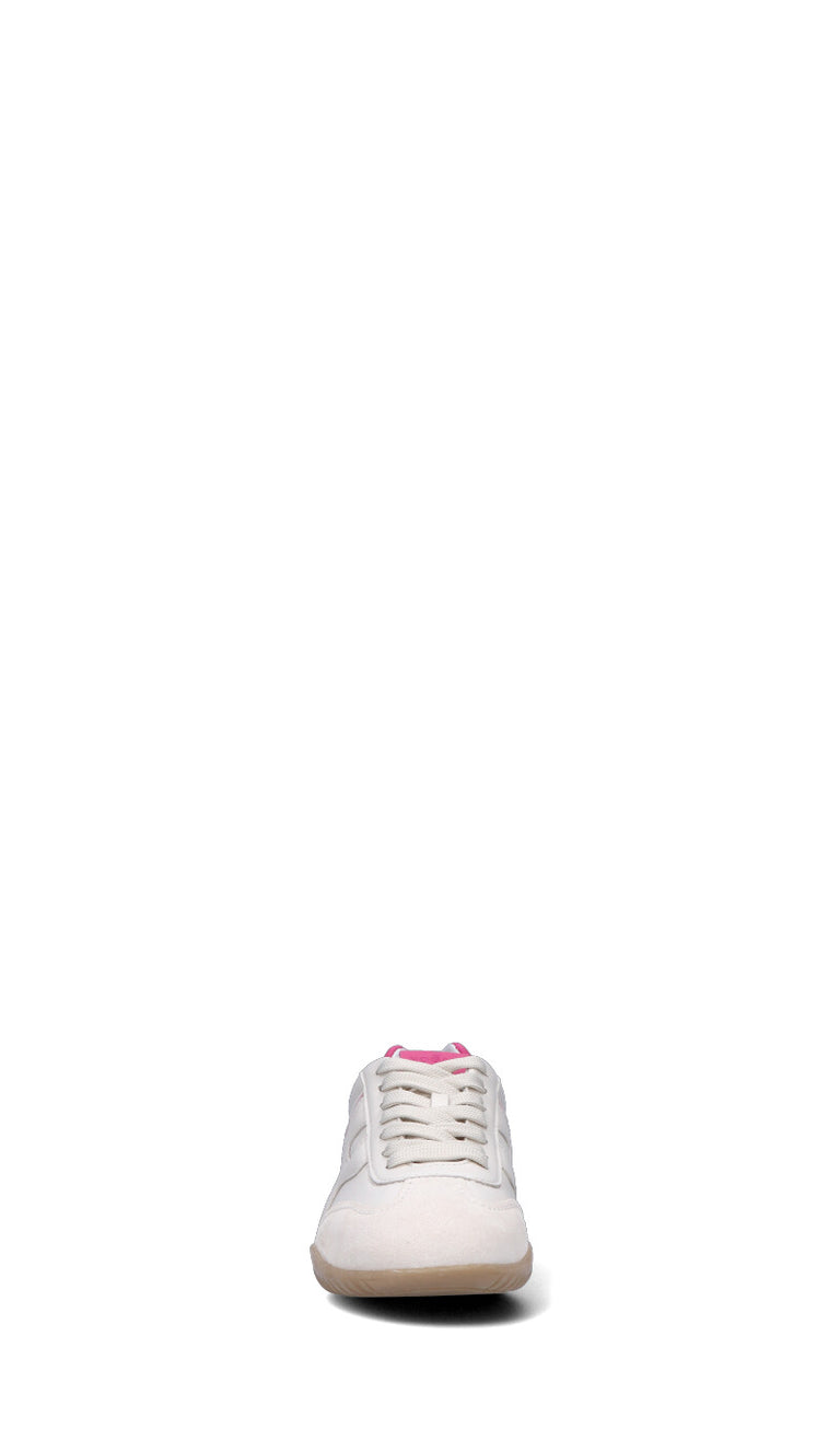 HOGAN Sneaker donna bianca/rosa in pelle