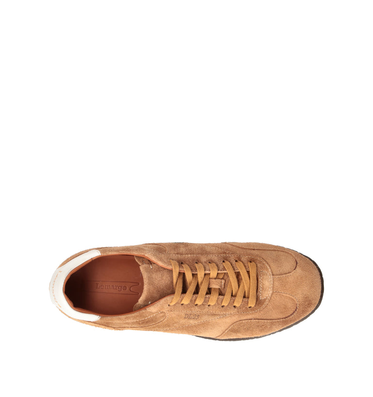 LEMARGO Sneaker uomo beige in suede