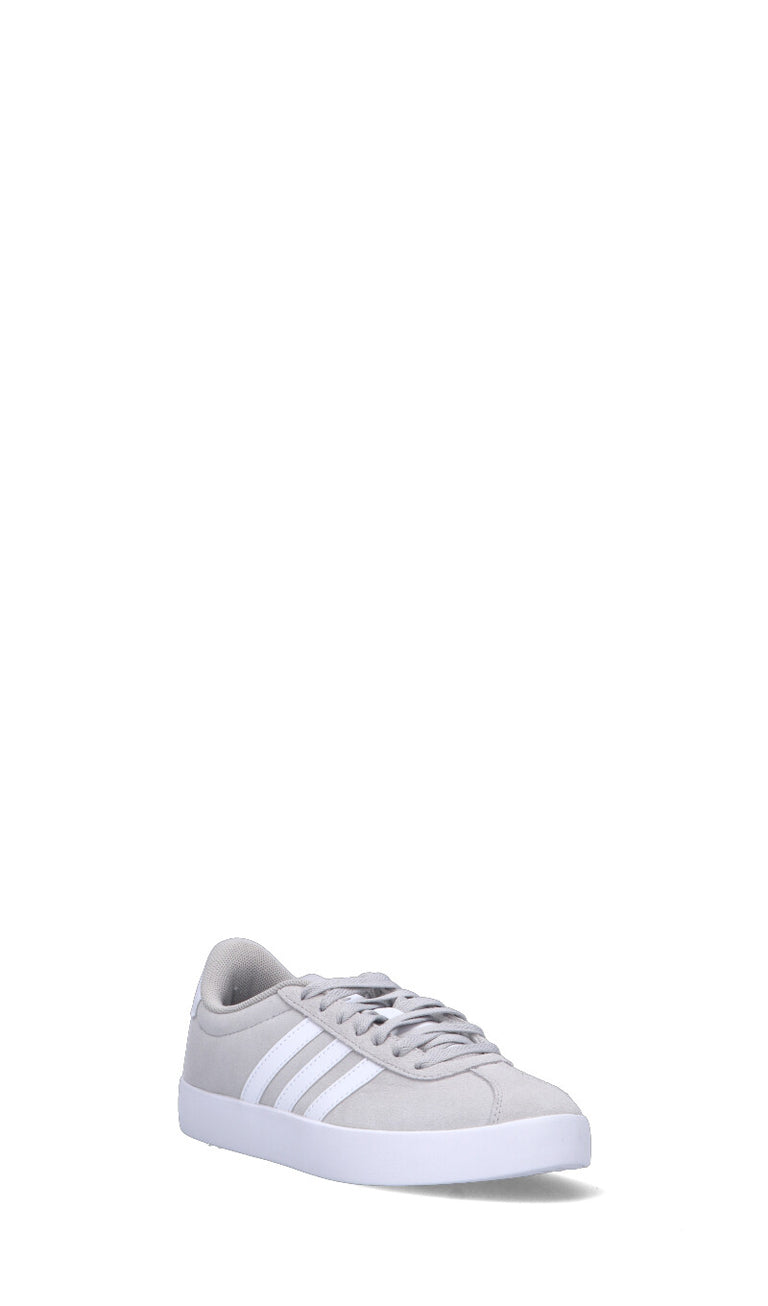 ADIDAS VL COURT 3.0 Sneaker donna grigia/bianca in suede