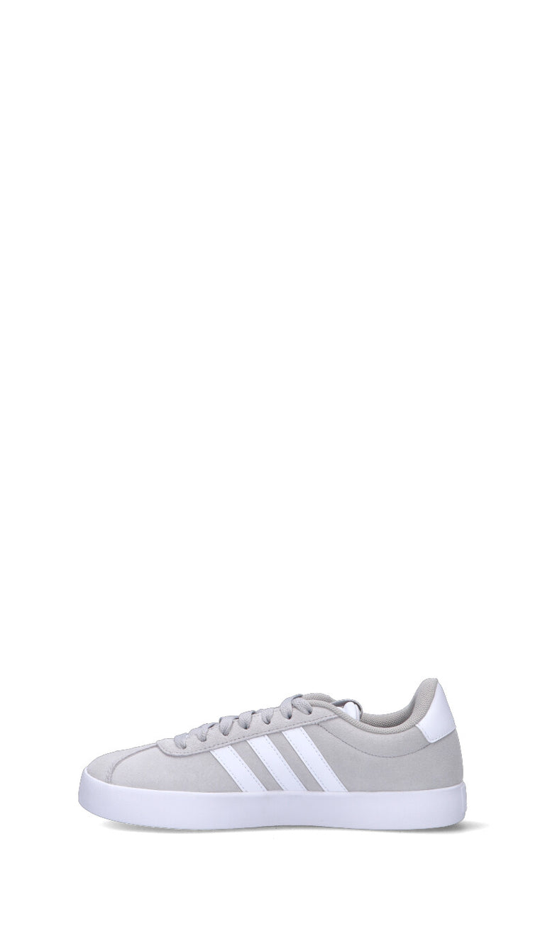 ADIDAS VL COURT 3.0 Sneaker donna grigia/bianca in suede