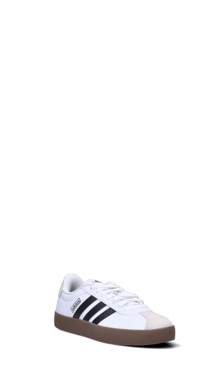 ADIDAS VL COURT 3.0 Sneaker uomo bianca/nera in pelle