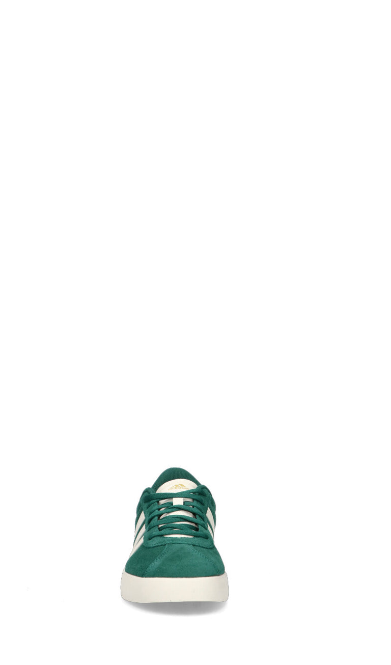 ADIDAS VL COURT 3.0 K Sneaker ragazzo verde in suede