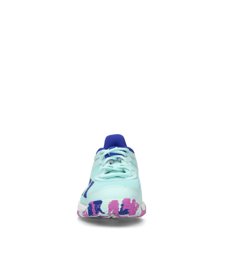 ADIDAS COURTFLASH K Sneaker donna acquamarina/blu