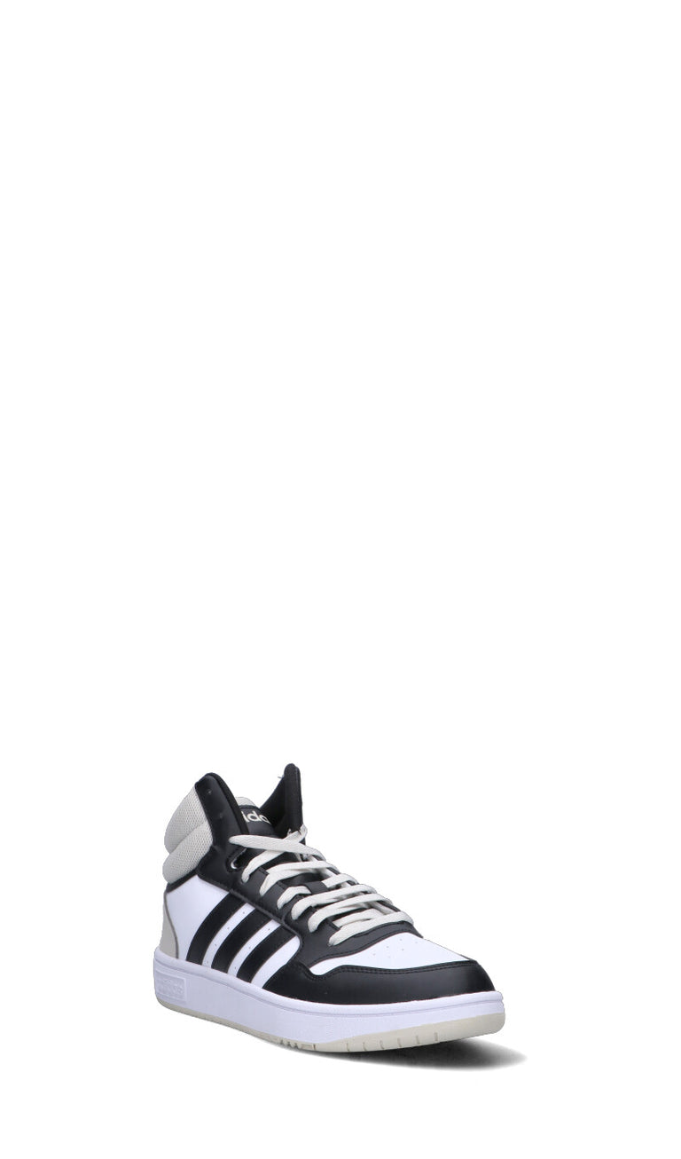 ADIDAS - HOOPS 3.0 MID Sneaker uomo nera/bianca