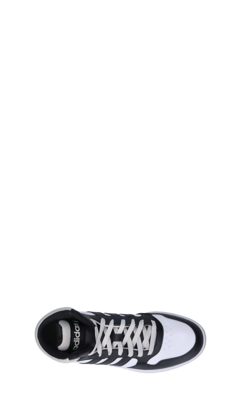 ADIDAS - HOOPS 3.0 MID Sneaker uomo nera/bianca