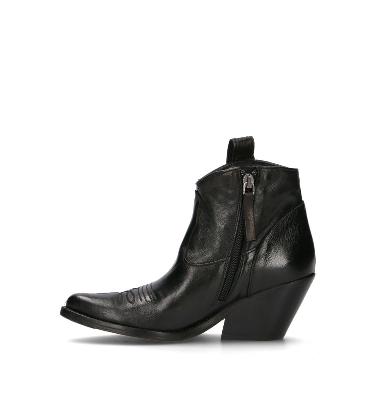 DOROTHYD Tronchetto donna nero in pelle