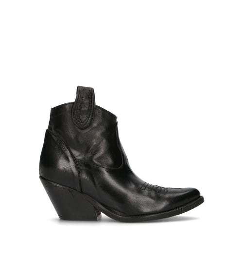 DOROTHYD Tronchetto donna nero in pelle