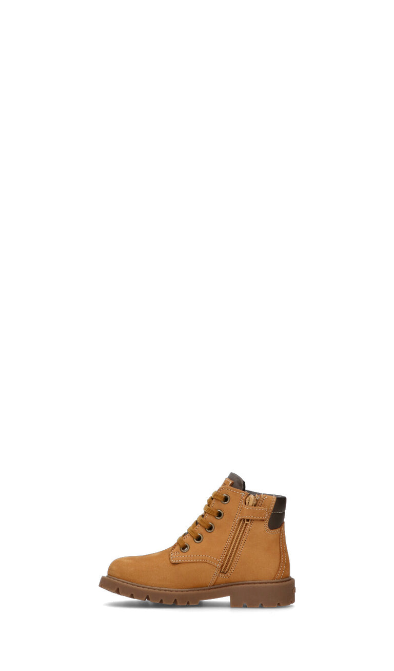 GEOX Polacchino bimbo ocra in pelle