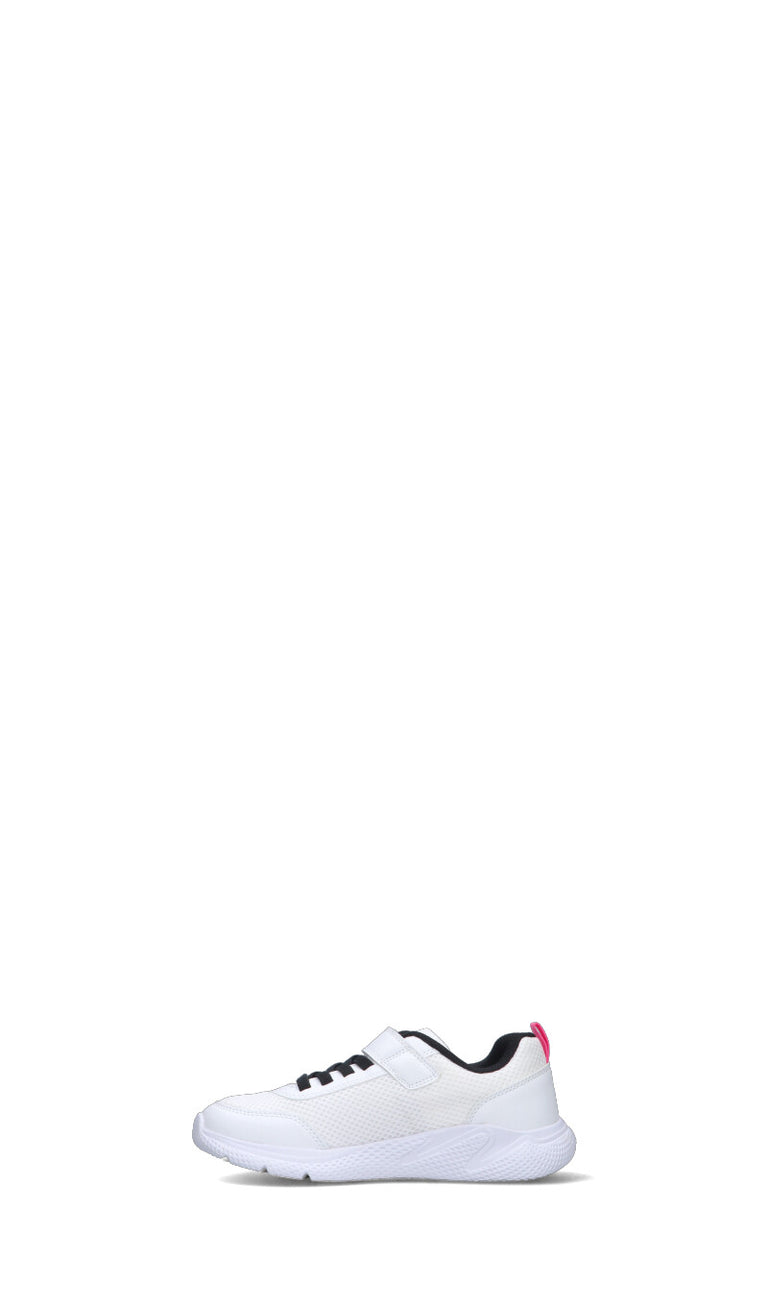 GEOX Sneaker bimba bianca/rosa