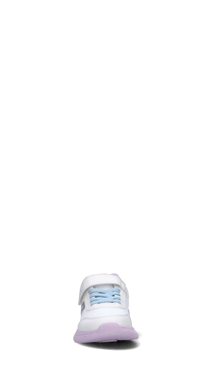 GEOX Sneaker bimba bianca/lilla