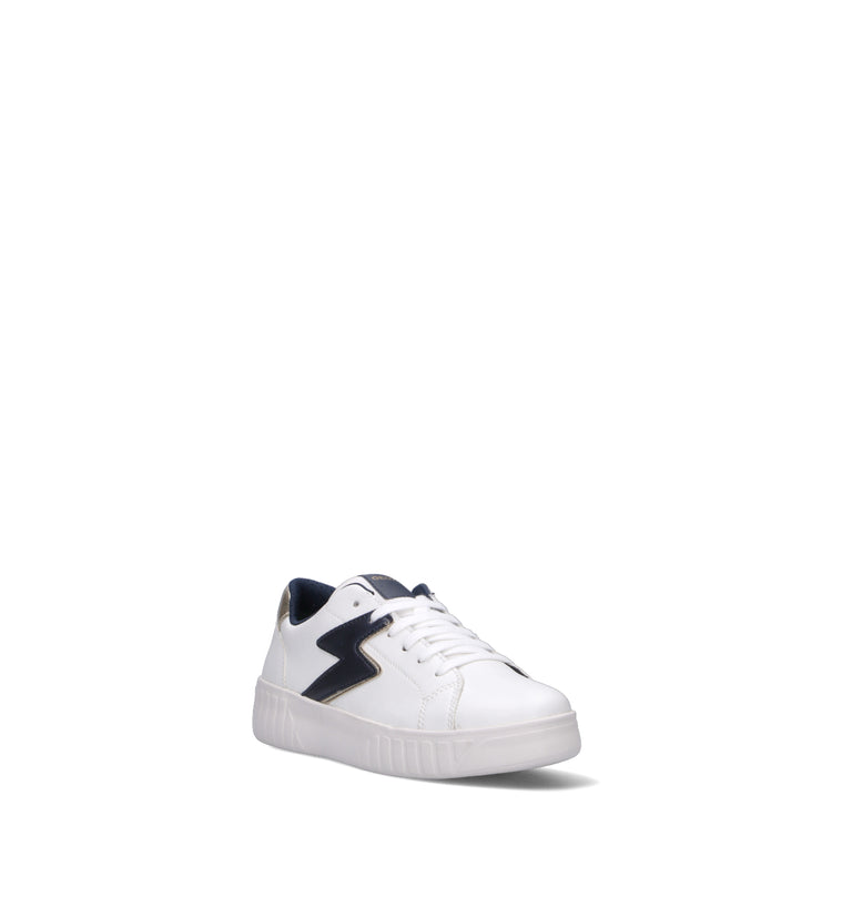GEOX Sneaker bimbo bianca/blu